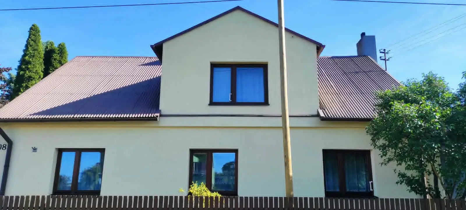Mycie elewacji domu jednorodzinnego – Miedźno